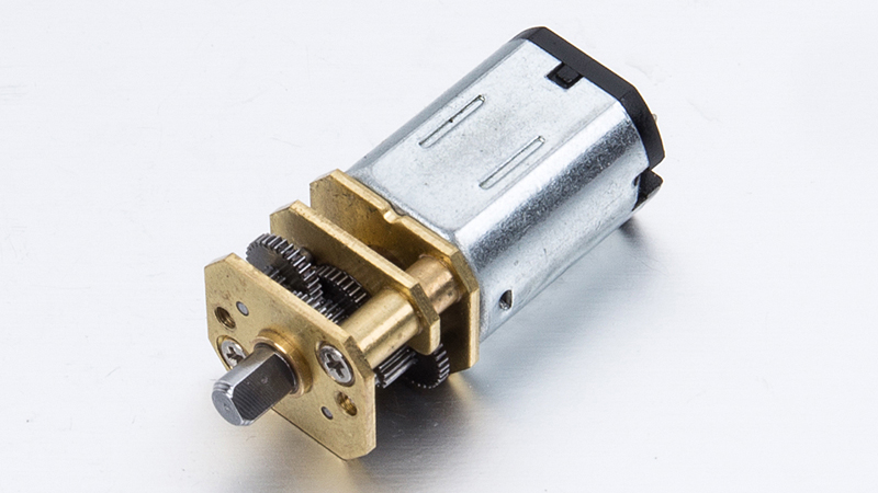 Miniaturowy motoreduktor prądu stałego o średnicy 10 mm